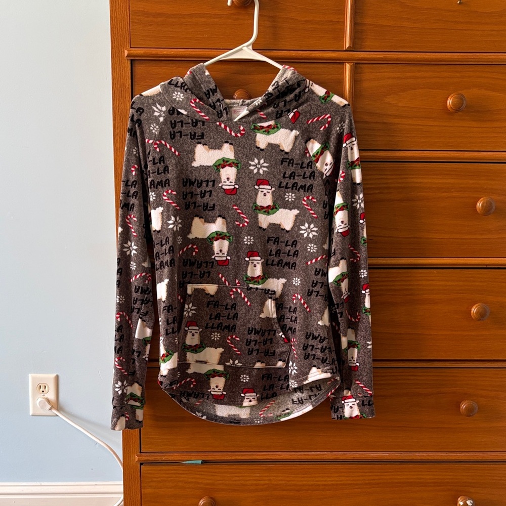 No Boundaries Gray Holiday Sweater